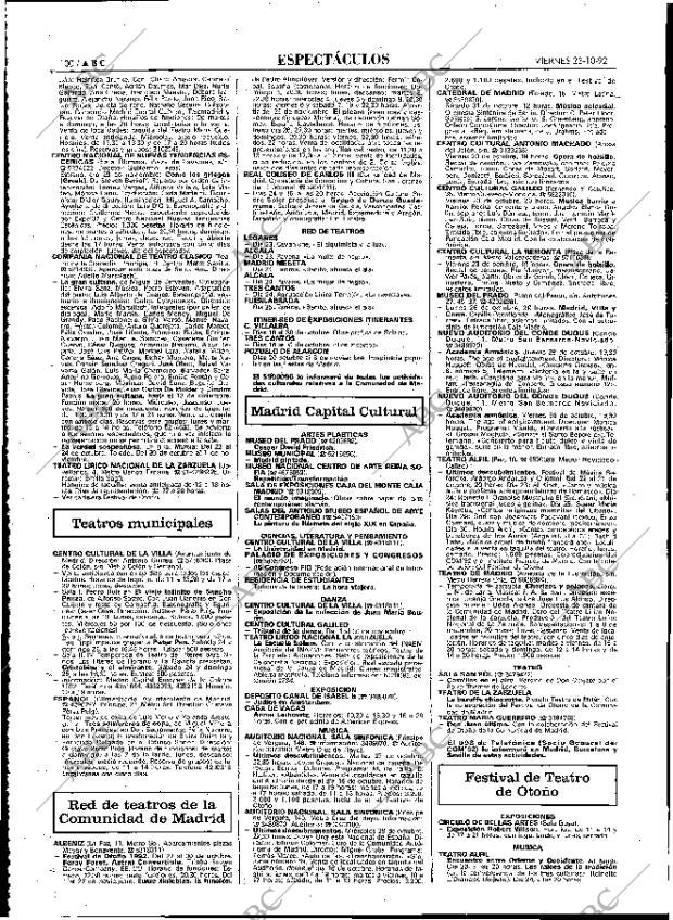ABC MADRID 23-10-1992 página 100