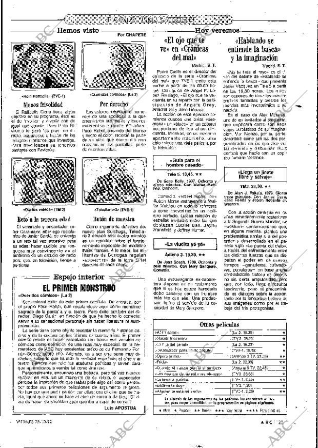 ABC MADRID 23-10-1992 página 125