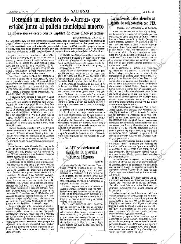 ABC MADRID 23-10-1992 página 21