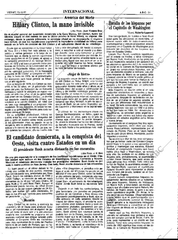ABC MADRID 23-10-1992 página 31