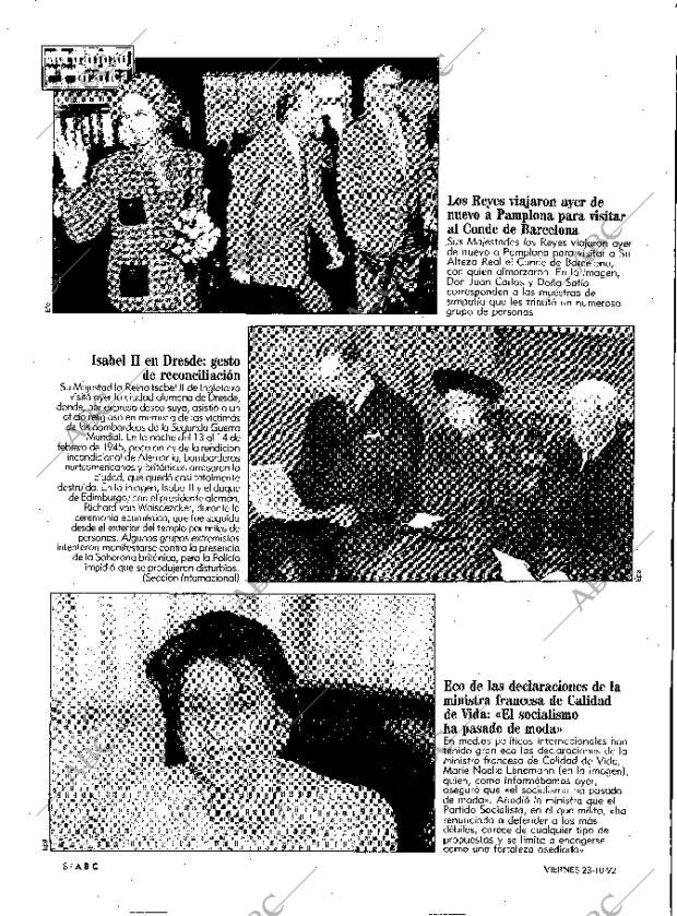 ABC MADRID 23-10-1992 página 8
