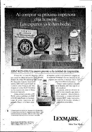 ABC MADRID 23-10-1992 página 94