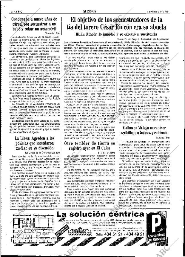 ABC SEVILLA 23-10-1992 página 66