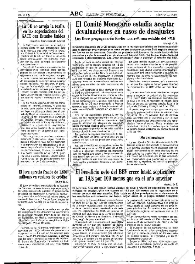 ABC MADRID 24-10-1992 página 38