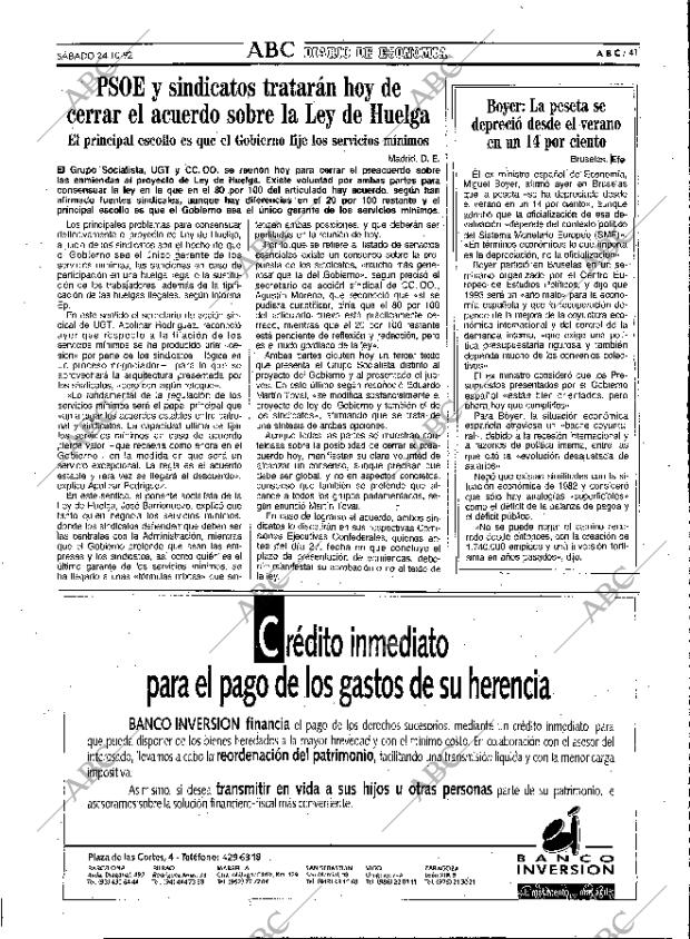 ABC MADRID 24-10-1992 página 41