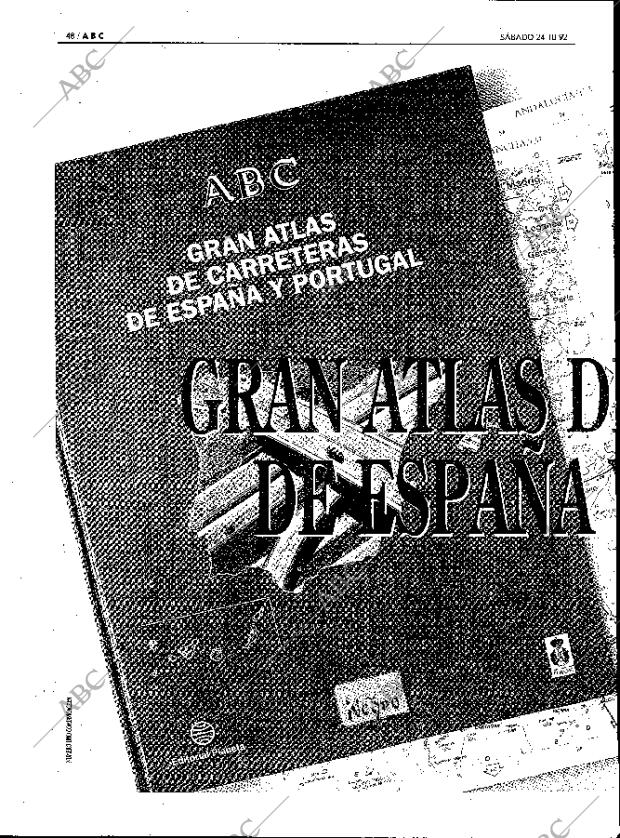 ABC MADRID 24-10-1992 página 48