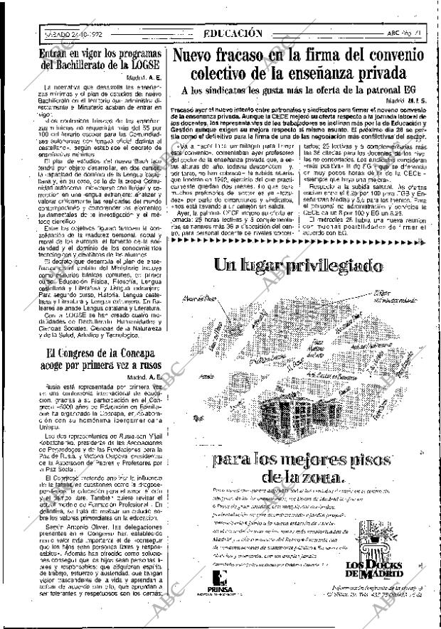 ABC MADRID 24-10-1992 página 71