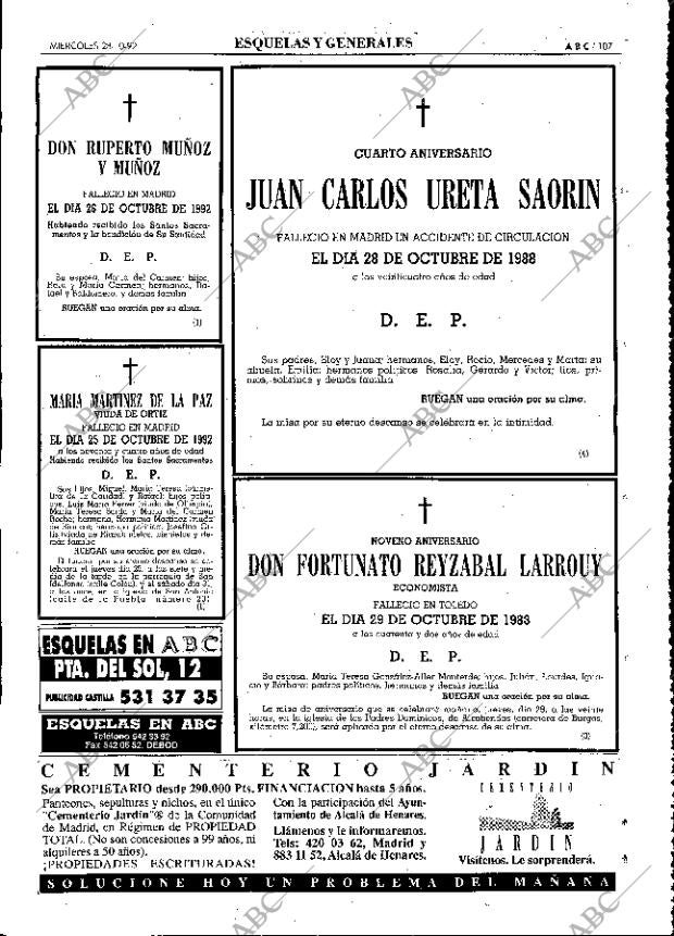 ABC MADRID 28-10-1992 página 107