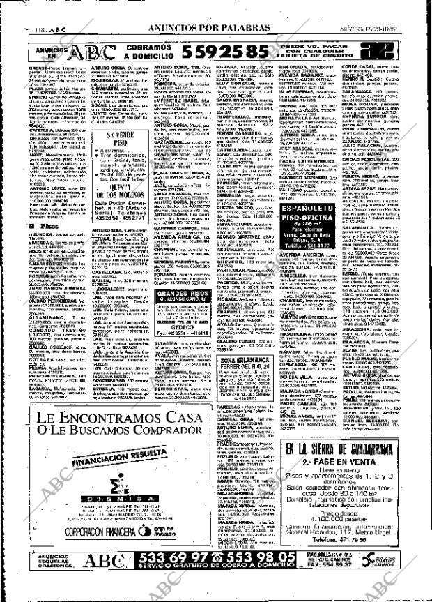 ABC MADRID 28-10-1992 página 118