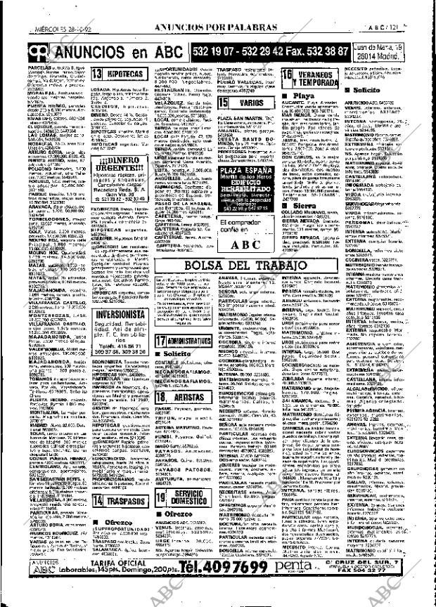 ABC MADRID 28-10-1992 página 121