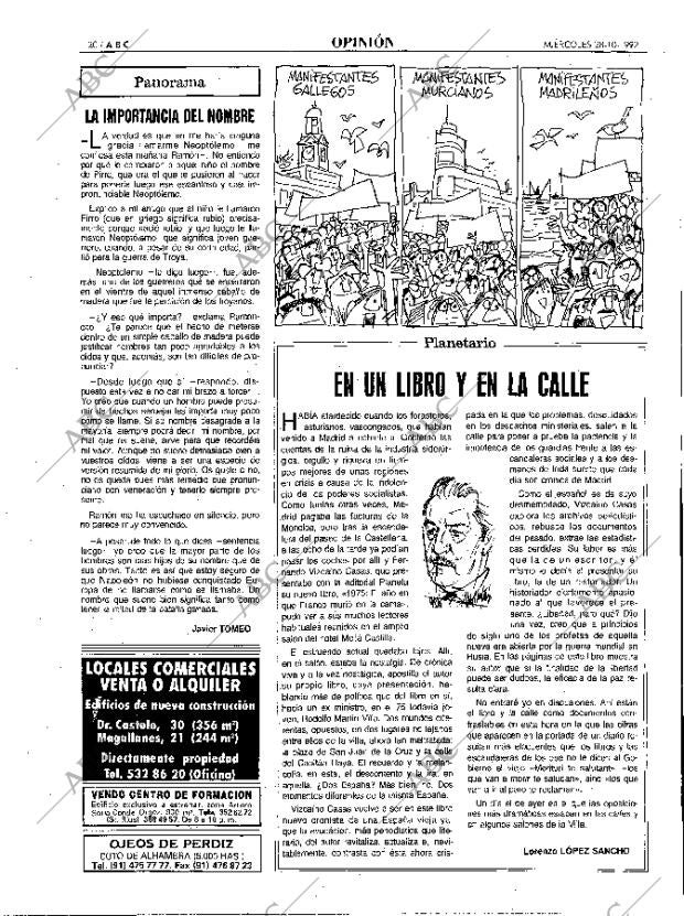 ABC MADRID 28-10-1992 página 20