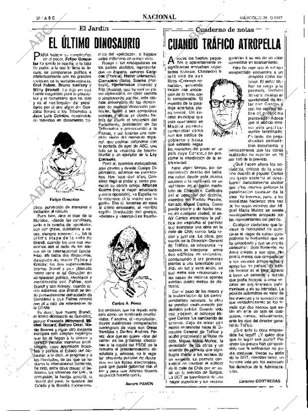 ABC MADRID 28-10-1992 página 28