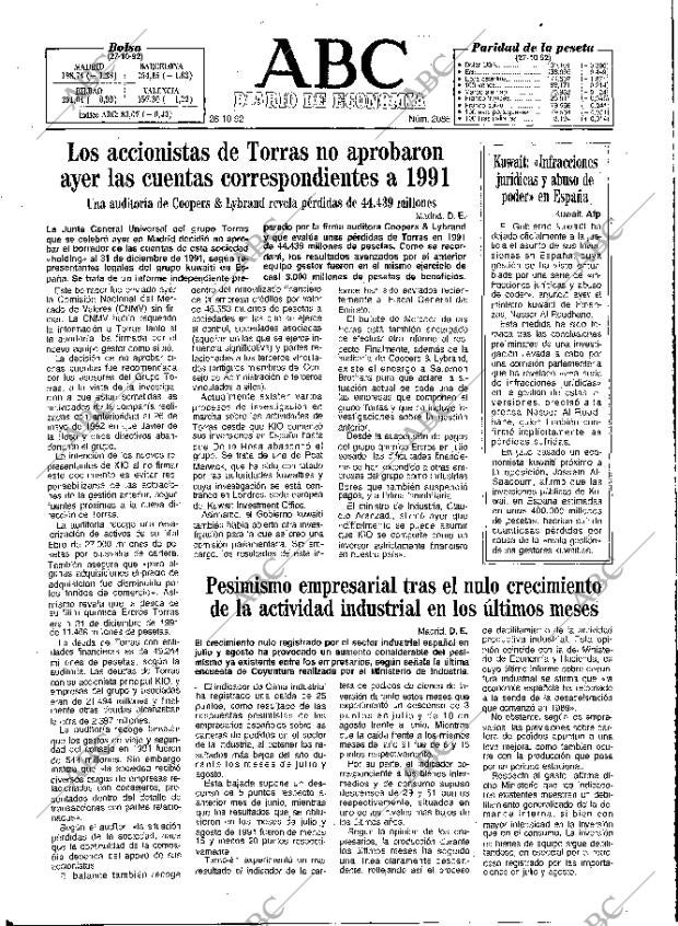 ABC MADRID 28-10-1992 página 41