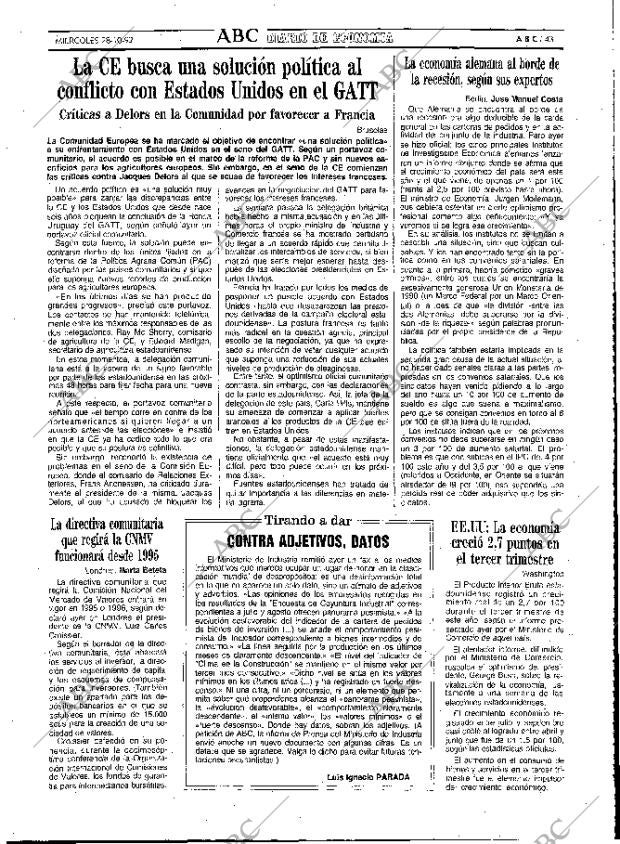 ABC MADRID 28-10-1992 página 43