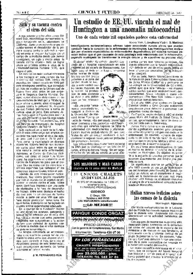 ABC MADRID 28-10-1992 página 76