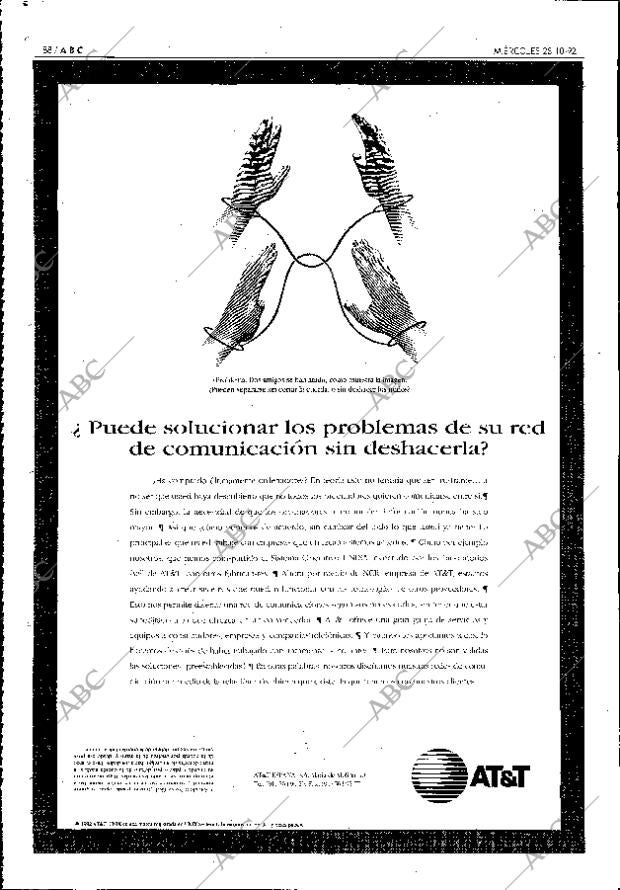 ABC MADRID 28-10-1992 página 88