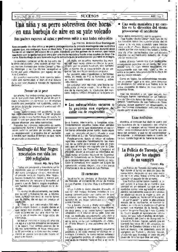 ABC MADRID 28-10-1992 página 91