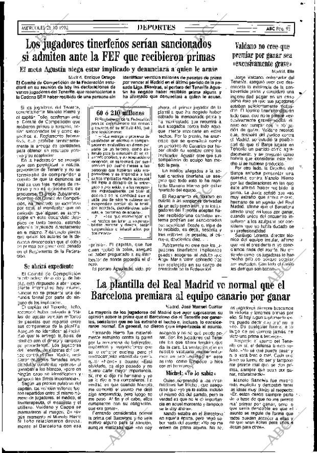 ABC MADRID 28-10-1992 página 93