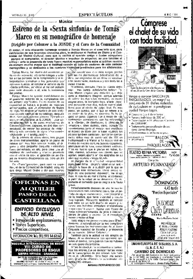 ABC MADRID 30-10-1992 página 101