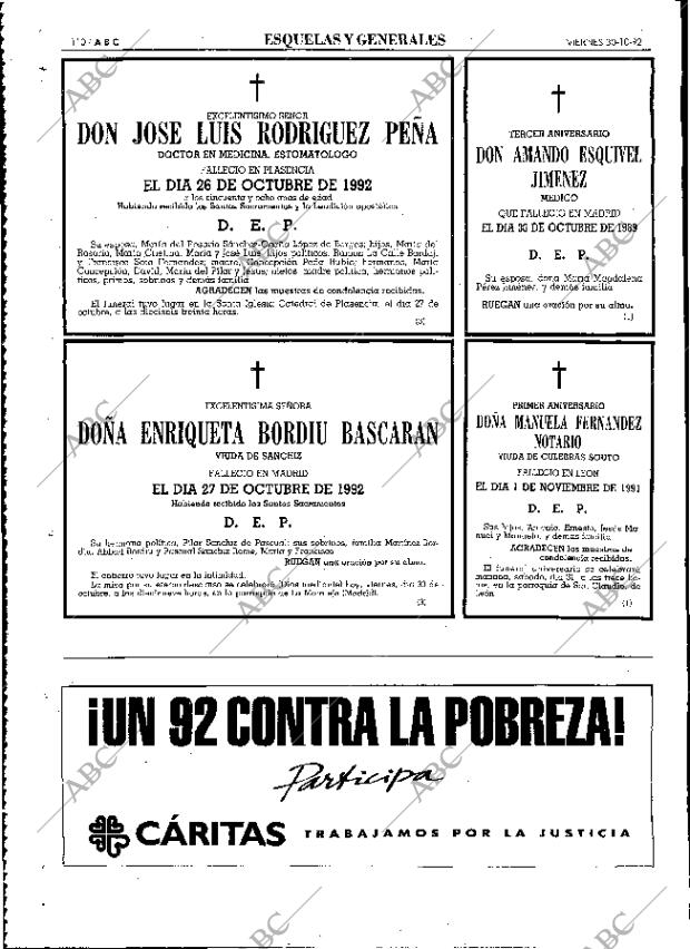 ABC MADRID 30-10-1992 página 110