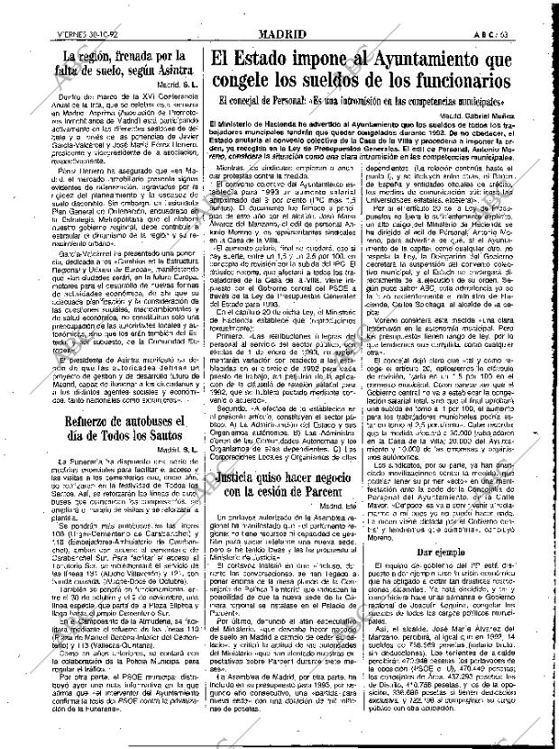 ABC MADRID 30-10-1992 página 63