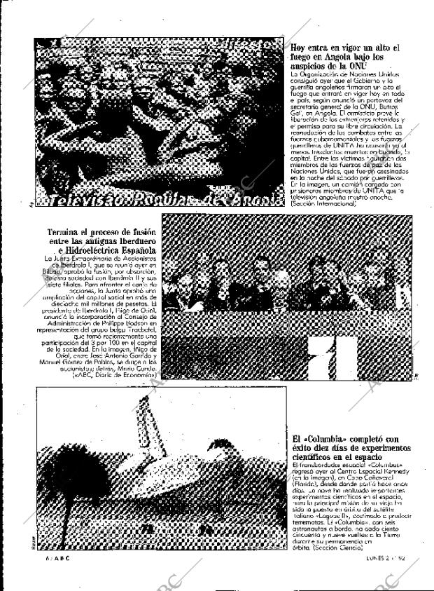 ABC MADRID 02-11-1992 página 6