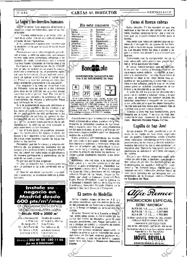 ABC SEVILLA 04-11-1992 página 16
