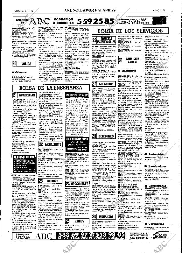ABC MADRID 06-11-1992 página 121