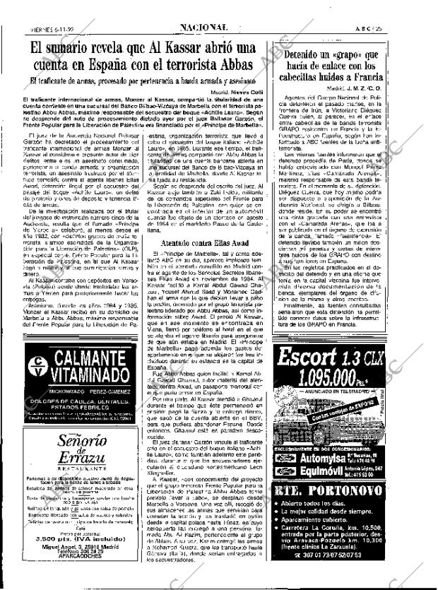 ABC MADRID 06-11-1992 página 25