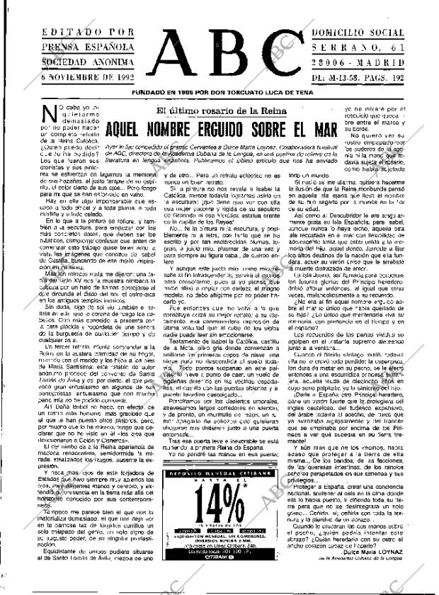 ABC MADRID 06-11-1992 página 3