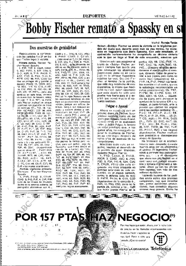 ABC MADRID 06-11-1992 página 84