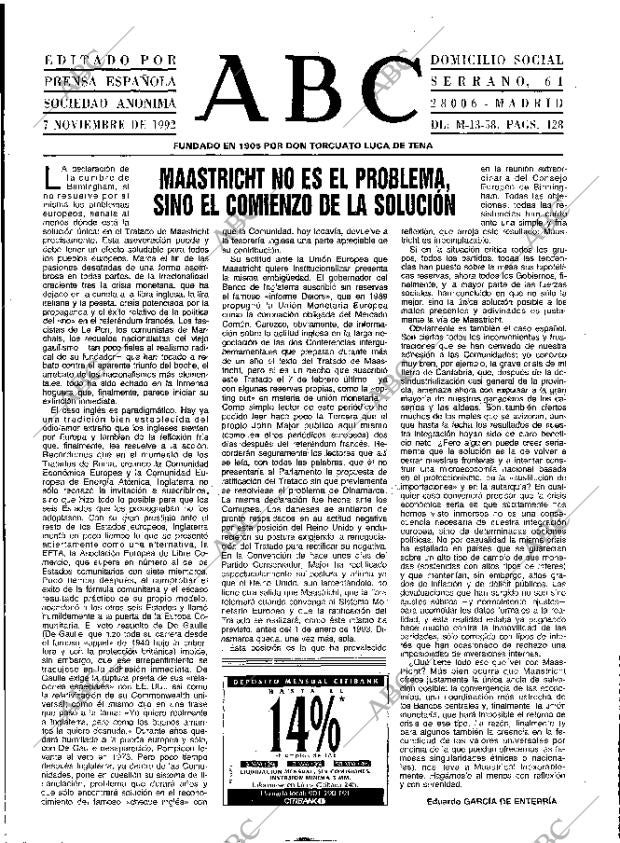 ABC MADRID 07-11-1992 página 3