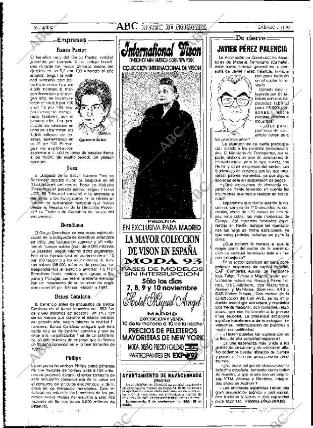 ABC MADRID 07-11-1992 página 58