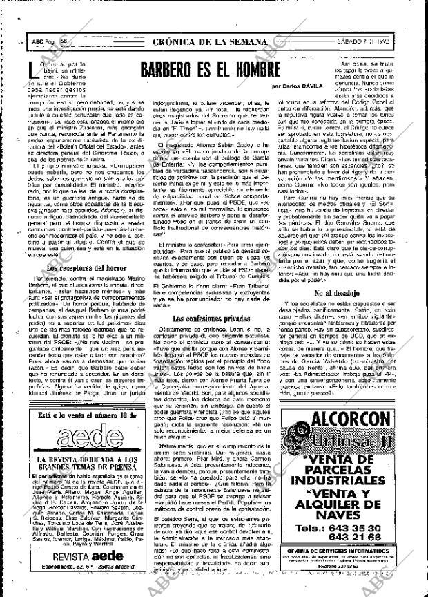 ABC MADRID 07-11-1992 página 68