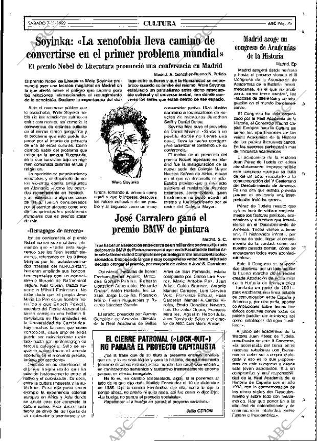 ABC MADRID 07-11-1992 página 75
