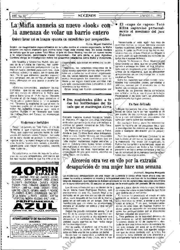 ABC MADRID 07-11-1992 página 88