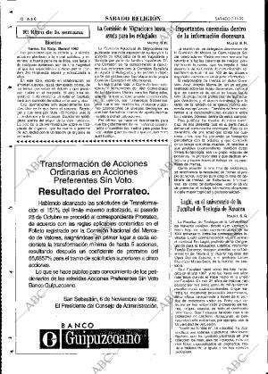 ABC MADRID 07-11-1992 página 92