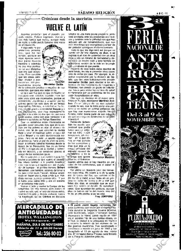 ABC MADRID 07-11-1992 página 93