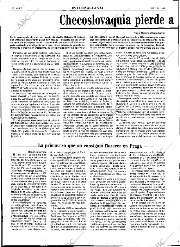 ABC SEVILLA 09-11-1992 página 26