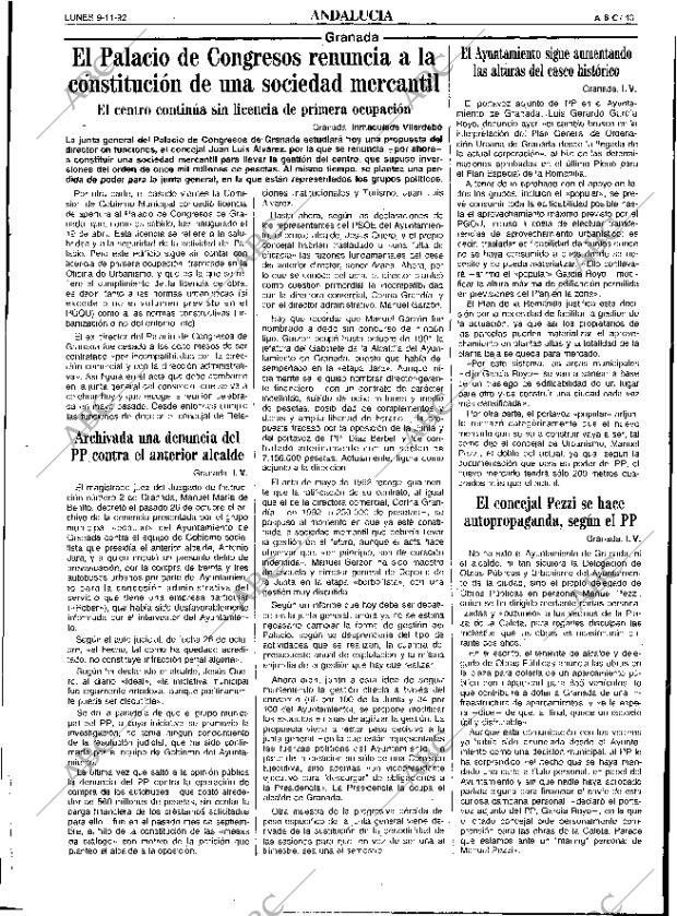 ABC SEVILLA 09-11-1992 página 43