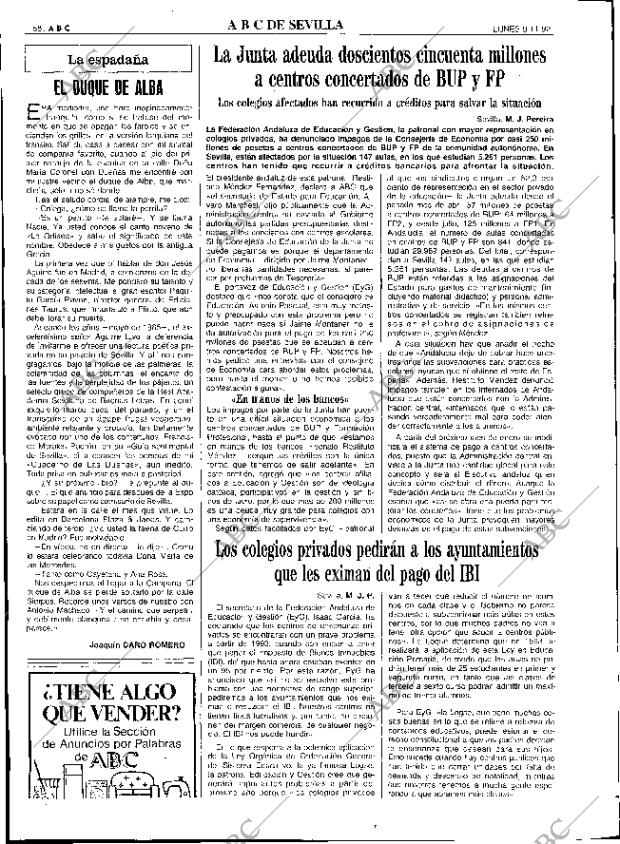 ABC SEVILLA 09-11-1992 página 58