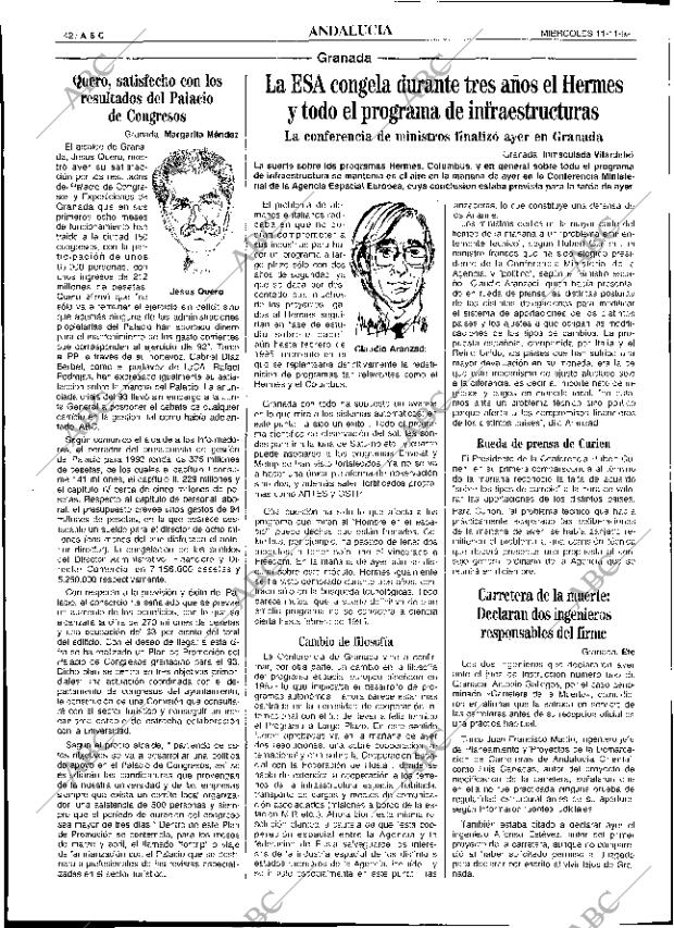 ABC SEVILLA 11-11-1992 página 42