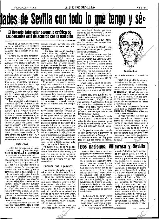 ABC SEVILLA 11-11-1992 página 61