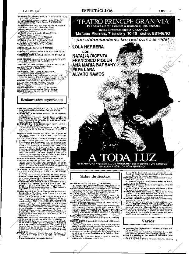 ABC MADRID 12-11-1992 página 105