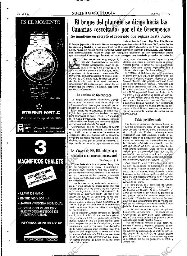 ABC MADRID 12-11-1992 página 86