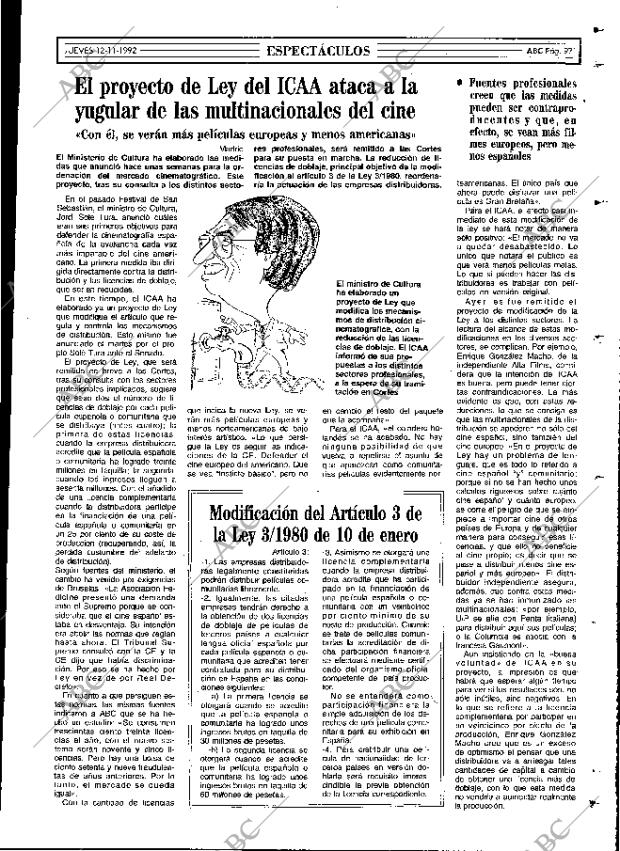 ABC MADRID 12-11-1992 página 97