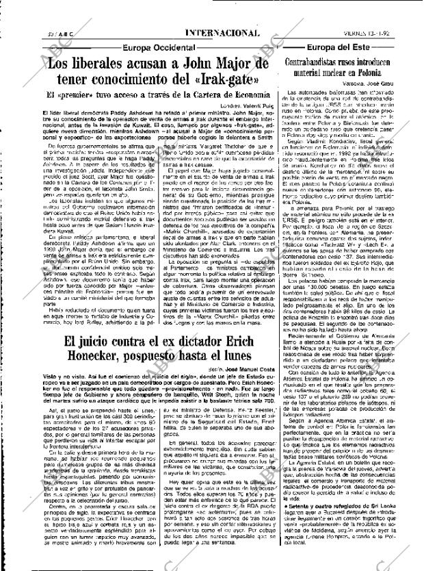 ABC MADRID 13-11-1992 página 30