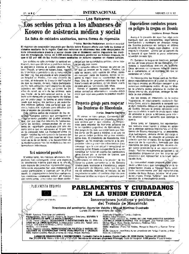 ABC MADRID 13-11-1992 página 32