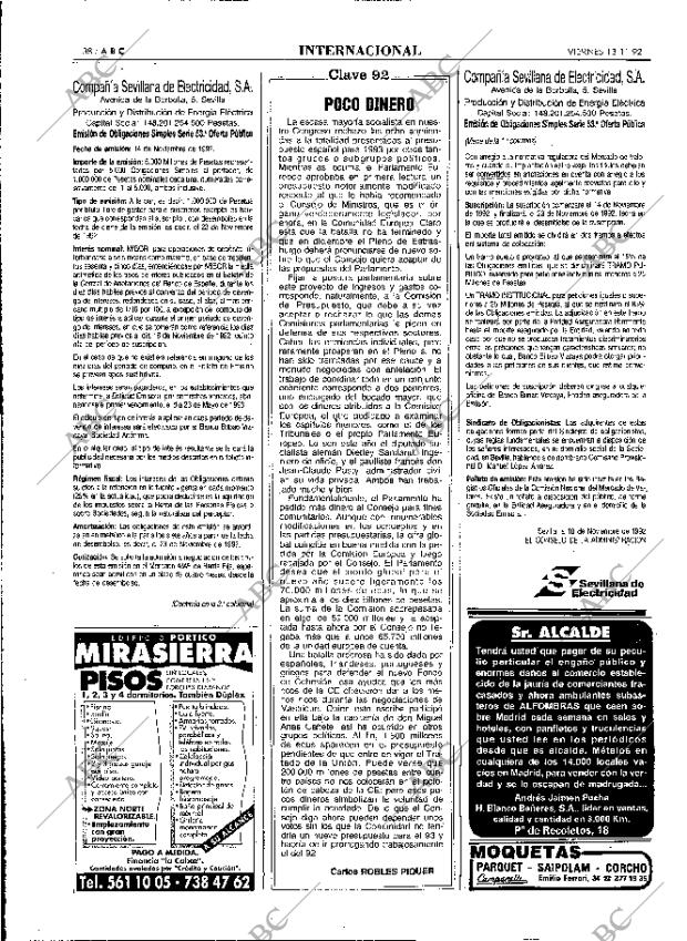 ABC MADRID 13-11-1992 página 38