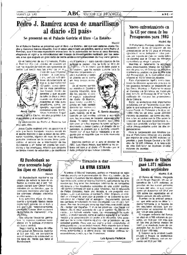 ABC MADRID 13-11-1992 página 41